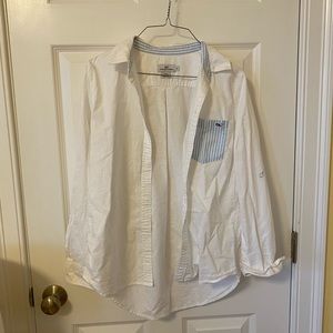 PREPPY VINEYARD VINES BUTTON UP BLOUSE